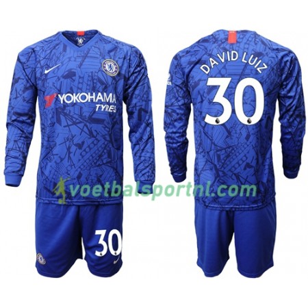 Chelsea David Luiz 30 Kind Thuis Tenue 2019-20 L/S